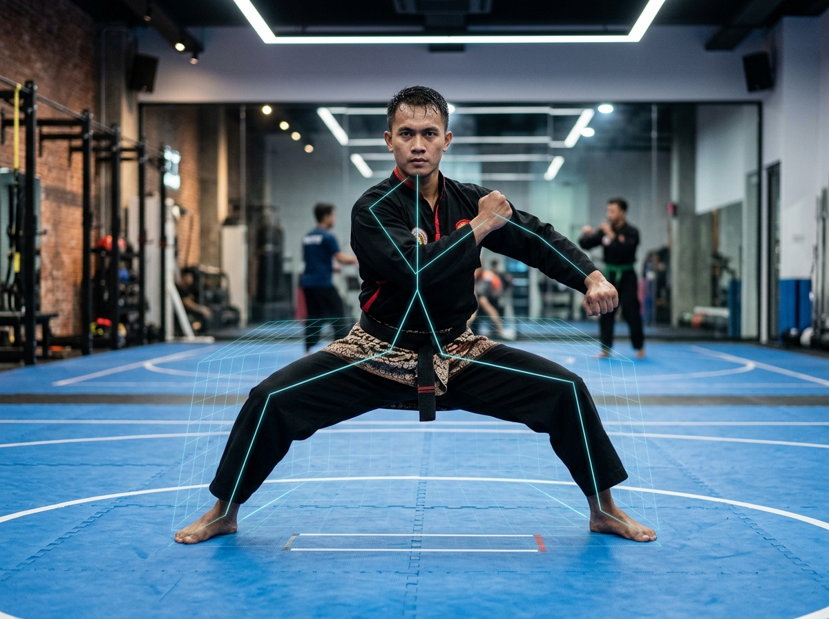 Kuda-Kuda Tengah (Pencak Silat)